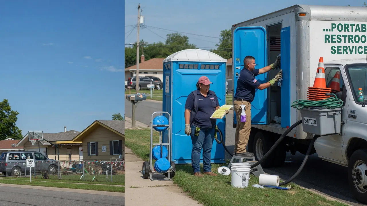 Portable Toilet Rental in Sadorus, IL near me